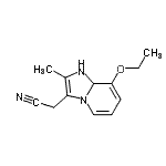CAS#: 218920-84-4, (8-Ethoxy-2-Methyl-1,8A-Dihydroimidazo[1,2-a]Pyridin-3-Yl)Acetonitrile