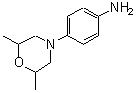 CAS 登录号：218930-10-0， 4-(2,6-二甲基-4-吗啉基)苯胺