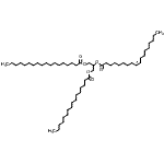 CAS#: 2190-27-4, 1-(Palmitoyloxy)-3-(Stearoyloxy)-2-Propanyl (9Z)-9-Octadecenoate