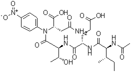 CAS#: 219138-21-3, N-Acetyl-L-Isoleucyl-L-alpha-Glutamyl-L-Threonyl-N-(4-Nitrophenyl)-L-alpha-Asparagine