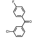 CAS 登录号：2192-35-0， (3-氯苯基)(4-氟苯基)甲酮