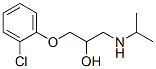 CAS 登录号：21925-70-2， 1-(O-氯苯氧基)-3-(异丙基氨基)-2-丙醇