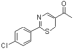 CAS#: 219539-29-4, 1-[2-(4-Chlorophenyl)-6H-1,3-Thiazin-5-Yl]Ethanone