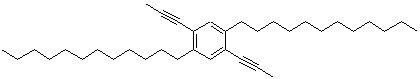CAS#: 219628-01-0, 1,4-Didodecyl-2,5-Di(1-Propyn-1-Yl)Benzene