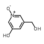 CAS 登录号：219817-25-1， 5-(羟基甲基)-3-吡啶醇1-氧化物