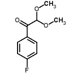 CAS 登录号：21983-80-2， 1-(4-氟苯基)-2,2-二甲氧基乙酮
