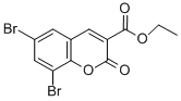 CAS#: 2199-89-5, 6,8-Dibromo-2-Oxo-2H-1-Benzopyran-3-carboxylic Acid Ethyl Ester