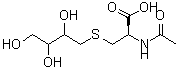 CAS 登录号：219965-90-9， N-乙酰基-S-(2,3,4-三羟基丁基)-L-半胱氨酸