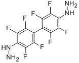 结构式 CAS# 2200-68-2, [2,3,5,6-四氟-4-(2,3,5,6-四氟-4-肼基苯基)苯基]肼