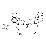 CAS 登录号：220002-93-7， 3-丁基-2-[(1E,3Z,5E)-5-(3-丁基-1,1-二甲基-1,3-二氢-2H-苯并[E]吲哚-2-亚基)-3-氯-1,3-戊二烯-1-基]-1,1-二甲基-1H-苯并[E]吲哚鎓高氯酸盐