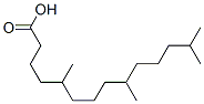 CAS#: 22008-57-7, 5,9,13-Trimethyltetradecanoic Acid
