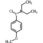 CAS 登录号：220185-34-2， N,N-二乙基-P-(4-甲氧基苯基)氨基亚膦酰氯
