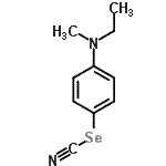 CAS#: 22037-06-5, 4-[Ethyl(Methyl)Amino]Phenyl Selenocyanate