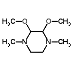 CAS#: 22038-70-6, 2,3-Dimethoxy-1,4-Dimethylpiperazine