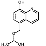 CAS#: 22049-21-4, 5-(Isopropoxymethyl)-8-Quinolinol