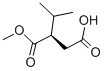 structure of CAS# 220498-08-8, (R)-2-Isopropyl-Succinic Acid 1-Methyl Ester;(3R)-3-Methoxycarbonyl-4-Methyl-Pentanoate;(3R)-3-Carbomethoxy-4-Methyl-Valerate;Zinc02572887