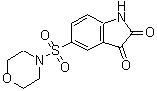 CAS 登录号：220510-03-2， 5-(4-吗啉基磺酰基)-1H-吲哚-2,3-二酮