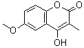 CAS#: 22053-42-5, 4-Hydroxy-6-Methoxy-3-Methyl-2H-Chromen-2-One