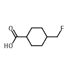 CAS#: 220573-27-3, 4-(Fluoromethyl)Cyclohexanecarboxylic Acid