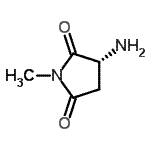 CAS#: 220835-67-6, (3R)-3-Amino-1-Methyl-2,5-Pyrrolidinedione