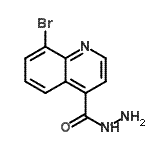 CAS#: 220844-60-0, 8-Bromo-4-Quinolinecarbohydrazide