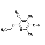 CAS 登录号：220955-93-1， 4-氨基-2-乙氧基-6-甲基-3,5-吡啶二甲腈