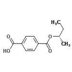 CAS 登录号：221024-64-2， 4-{[(2S)-2-丁烷基氧基]羰基}苯甲酸