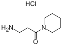CAS 登录号：221043-84-1， 3-氨基-1-哌啶-4-基-丙-1-酮盐酸盐