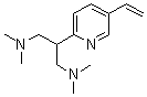 CAS#: 22109-65-5, 5-Ethenyl-2-[2-(N,N-Dimethylamino]-1-(N,N-Dimethylaminomethyl)Ethylpyridine