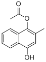 CAS 登录号：2211-27-0， (4-羟基-2-甲基萘-1-基)乙酸酯