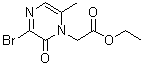 CAS 登录号：221136-66-9， (3-溴-6-甲基-2-氧代-1(2H)-吡嗪基)乙酸乙酯