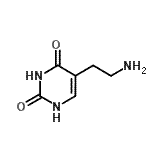 CAS 登录号：221170-25-8， 5-(2-氨基乙基)-2,4(1H,3H)-嘧啶二酮