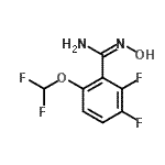 CAS#: 221202-20-6, 6-(Difluoromethoxy)-2,3-Difluoro-N'-Hydroxybenzenecarboximidamide