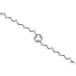 CAS 登录号：221243-98-7， 1,4-二{2-[2-(2-甲氧基乙氧基)乙氧基]乙氧基}苯