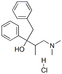 CAS#: 2214-28-0, 4-Dimethylamino-3-Methyl-1,2-Diphenylbutan-2-Ol hydrochloride