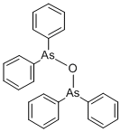 CAS 登录号：2215-16-9， 二(苯基)砷烷基氧基-二(苯基)砷