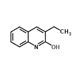 CAS#: 2217-31-4, 3-Ethylquinolin-2-Ol
