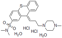 CAS#: 22189-31-7, Thiothixene dihydrochloride dihydrate