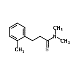 CAS#: 22191-63-5, N,N-Dimethyl-3-(2-Methylphenyl)Propanethioamide