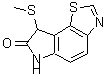 CAS#: 222036-26-2, 8-(Methylsulfanyl)-6,8-Dihydro-7H-[1,3]Thiazolo[5,4-e]Indol-7-One