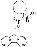 CAS#: 222166-38-3, 1-{[(9H-Fluoren-9-Ylmethoxy)Carbonyl]Amino}Cyclooctanecarboxylic Acid