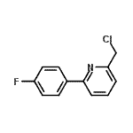 CAS 登录号：222551-11-3， 2-(氯甲基)-6-(4-氟苯基)吡啶