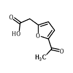 CAS 登录号：222553-95-9， (5-乙酰基-2-呋喃基)乙酸