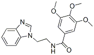 CAS#: 22261-47-8, N-[2-(1H-Benzimidazol-1-Yl)Ethyl]-3,4,5-Trimethoxybenzamide