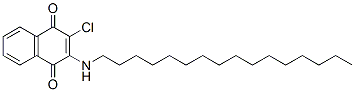 CAS#: 22272-21-5, 2-Chloro-3-(Hexadecylamino)Naphthalene-1,4-Dione