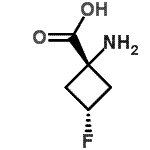CAS#: 222727-43-7, cis-1-Amino-3-Fluorocyclobutanecarboxylic Acid