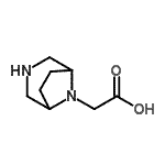 CAS#: 22305-57-3, 3,8-Diazabicyclo[3.2.1]Oct-8-Ylacetic Acid