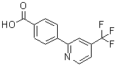 CAS 登录号：223127-47-7， 4-[4-(三氟甲基)-2-吡啶基]苯甲酸