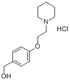 CAS 登录号：223251-41-0， 4-[2-(1-哌啶基)乙氧基]-苯甲醇盐酸盐(1:1)
