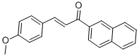 CAS 登录号：22359-67-7， 3-(4-甲氧基苯基)-1-(2-萘基)-2-丙烯-1-酮